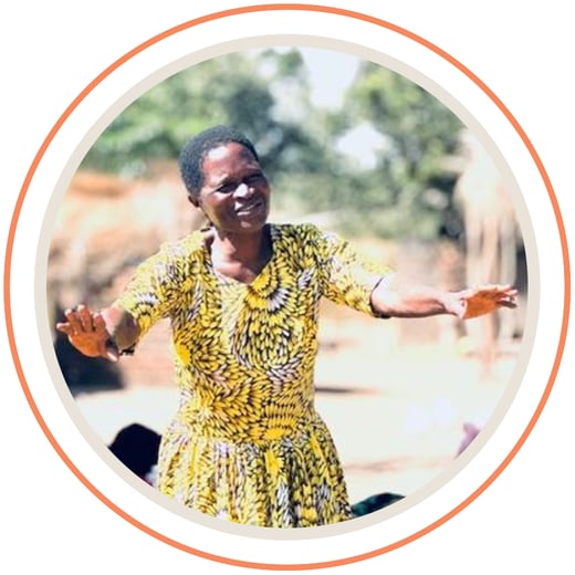 Letter Malawi-circle